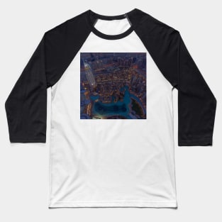 DUBAI CITY NIGHTSCAPE Baseball T-Shirt